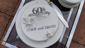 Joan and David 60th Wedding anniversary