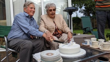 Joan and David 60th Wedding anniversary