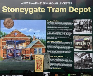 Stoneygate Tram Depot, 1904-1922