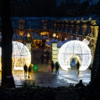 Waddesdon Manor Christmas Lights