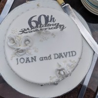 Joan and David 60th Wedding anniversary
