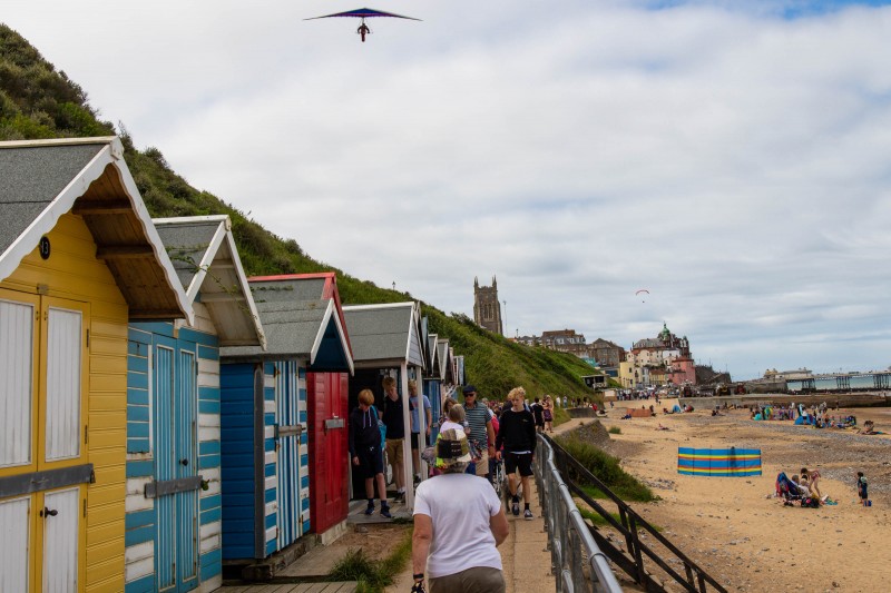 North Norfolk - Free flight at Cromer