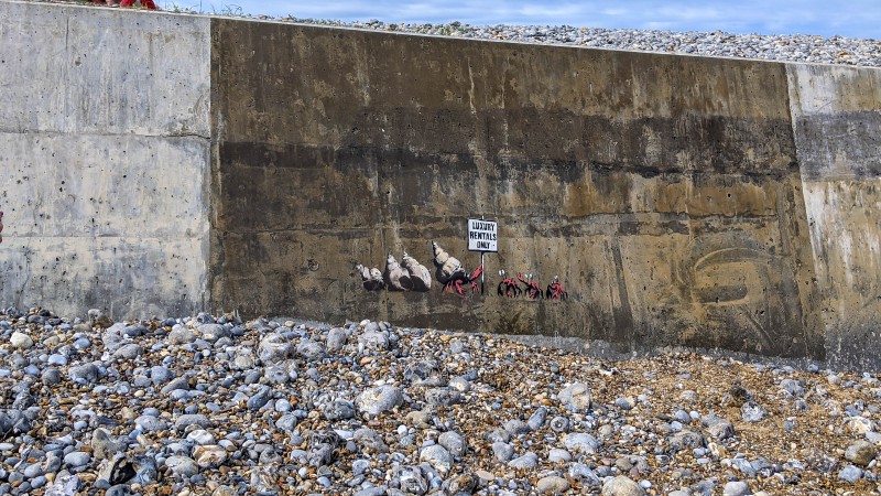 North Norfolk - Banksy at Cromer