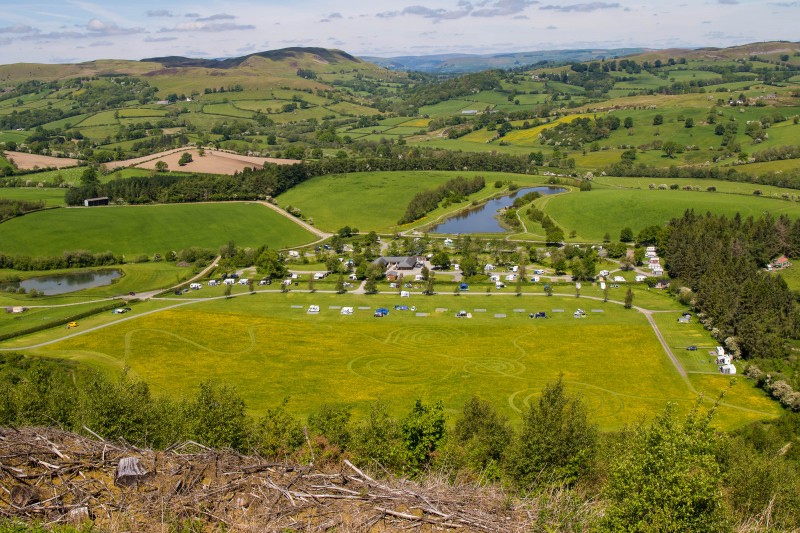 Camping at Fforestfields