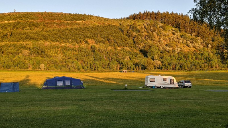 Camping at Fforestfields