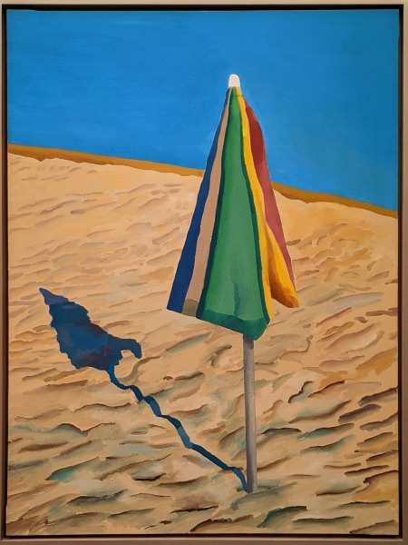 David Hockney Beach Umbrella
