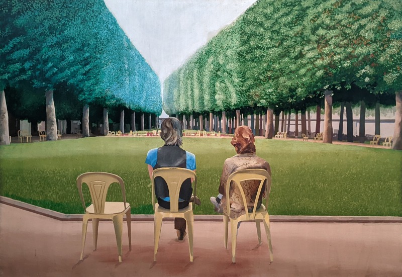 David Hockney, Le Parc des Sources, Vichy