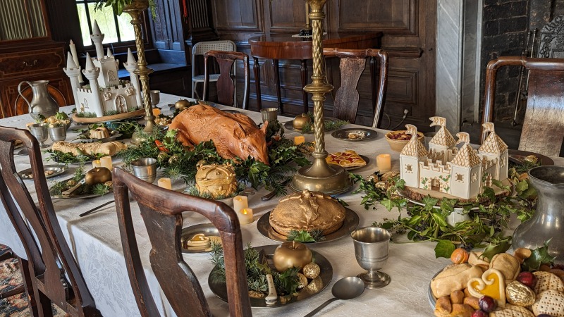 Canons Ashby, Christmas