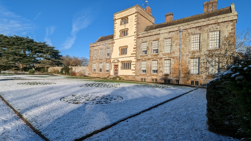 Canons Ashby, Christmas