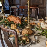 Canons Ashby, Christmas