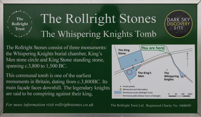 The Rollright Stones, Whispering Knights