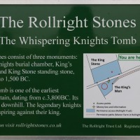 The Rollright Stones, Whispering Knights