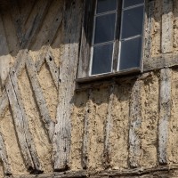 The houses in Le Bec-Hellouin