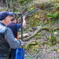 Kingswood against St Brides at their quarry shooting ground