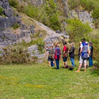 Kingswood against St Brides at their quarry shooting ground