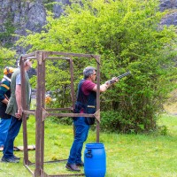 Kingswood against St Brides at their quarry shooting ground