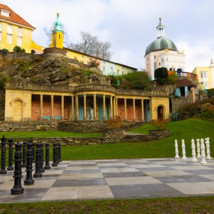 Portmeirion village and gardens