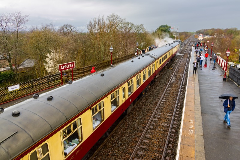 London Euston to Carlisle via Settle and Carlisle Railway