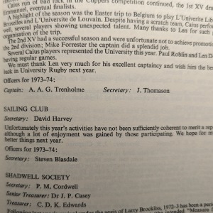 Cambridge - Edmund Gonville Society