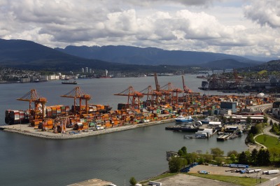 Vancouver Container port