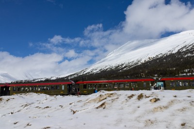 Skagway - train ride and gold panning
