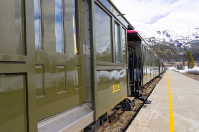 Skagway - train ride and gold panning