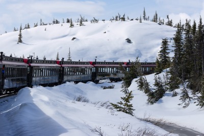 Skagway - train ride and gold panning