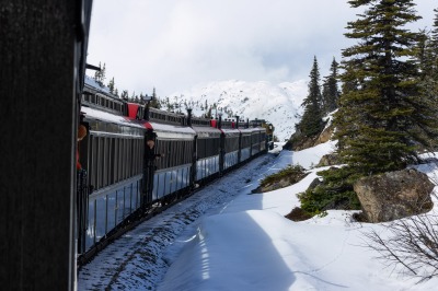 Skagway - train ride and gold panning