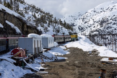 Skagway - train ride and gold panning