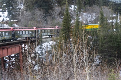 Skagway - train ride and gold panning