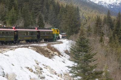 Skagway - train ride and gold panning