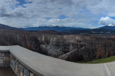 Maligne Canyon car park