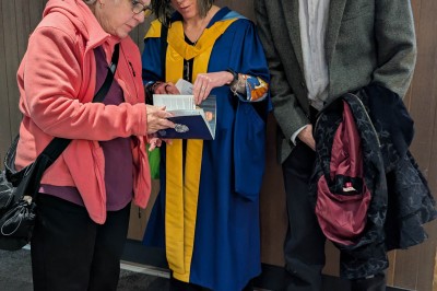 Selina, Open University Graduation