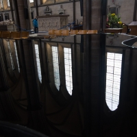 Salisbury Cathedral font designed by William Pye