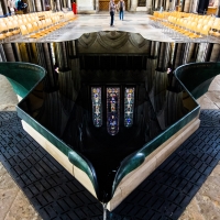 Salisbury Cathedral font designed by William Pye