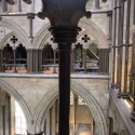 Salisbury Cathedral tower tour, above the Aisles