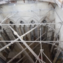 Salisbury Cathedral tower tour. Looking down