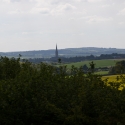 Cambridge Society, Clarendon Palace Ruins, Salisbury. View of Salisbury.