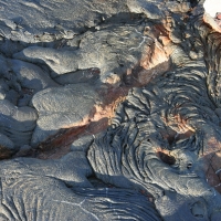 Ecuador, Galapagos. Santiago Island (Sullivan Bay)