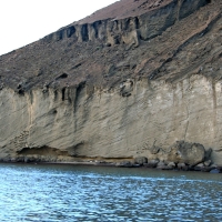 Ecuador, Galapagos. Santiago Island (Sullivan Bay)