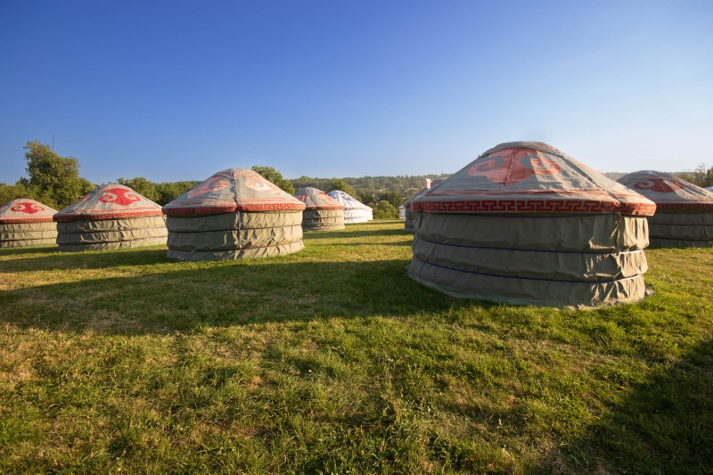 Glastonbury 2022, Love Fields Yurts