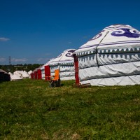 Glastonbury 2022, Love Fields Yurts