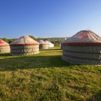 Glastonbury 2022, Love Fields Yurts