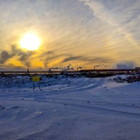 Iceland - The setting sun