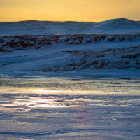 Iceland - The setting sun
