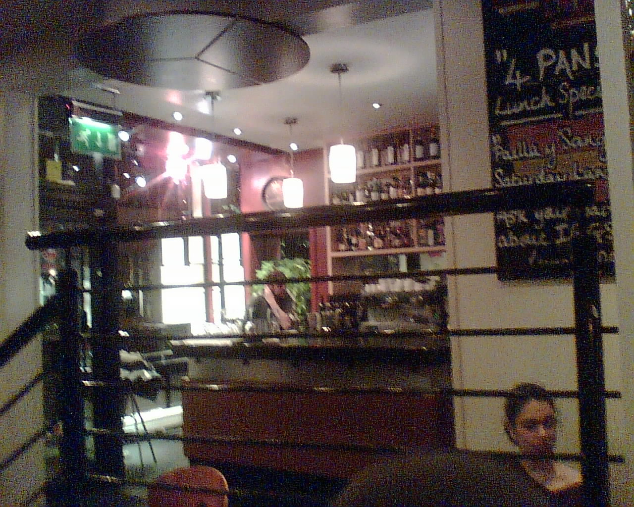 The inside of Barioja, Edinburgh