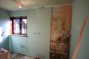 The plaster board