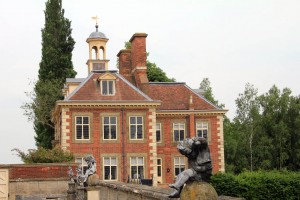 Back view of Tony Blair's house