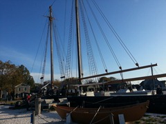 L.A. Dunton New England Fishing  schooner