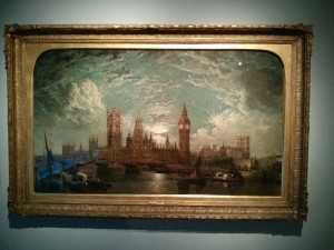 This was a picture depicting Sherlock Holmes London. I loved the illumination in the clouds.